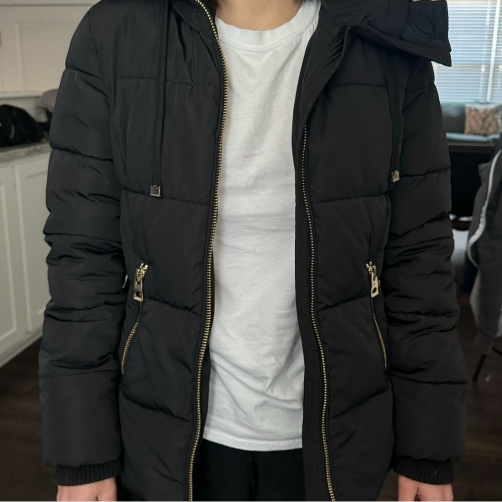 Guess Black Puffer Jacket